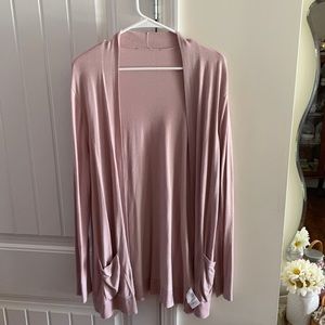 Express pink cardigan